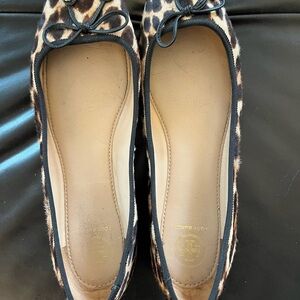 Tory Burch Leopard Print Ballet Flats